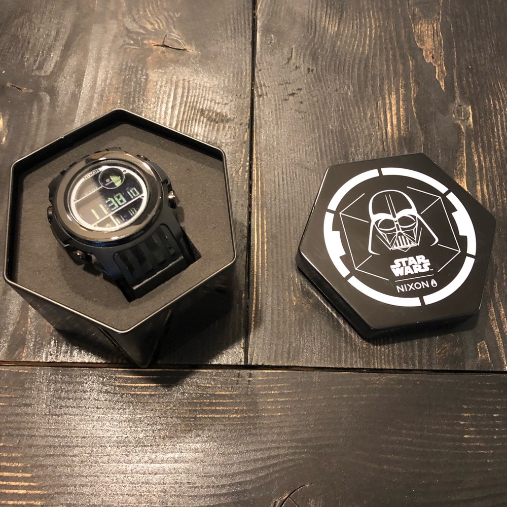 Nixon super unit LTD Vader watch NIB